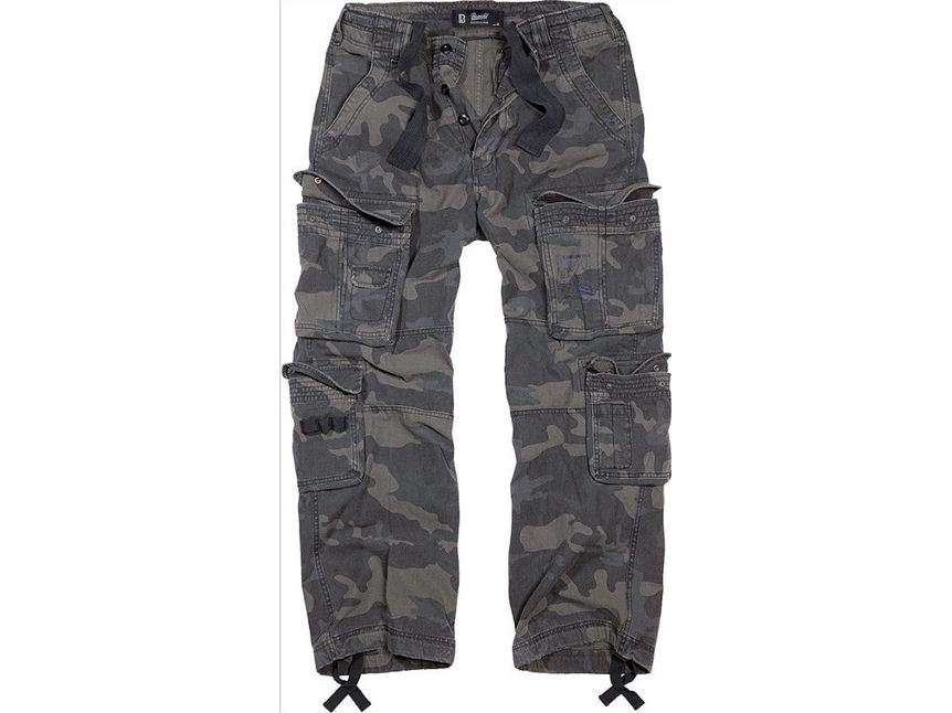 Brandit Pure Vintage Pants Outdoor Hiking Military Army Trousers Mens Cargo