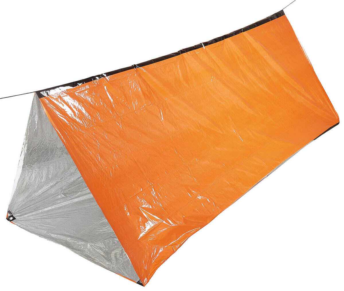 Emergency Tent Protection Against Cold Orange One Side Aluminium-Coated
