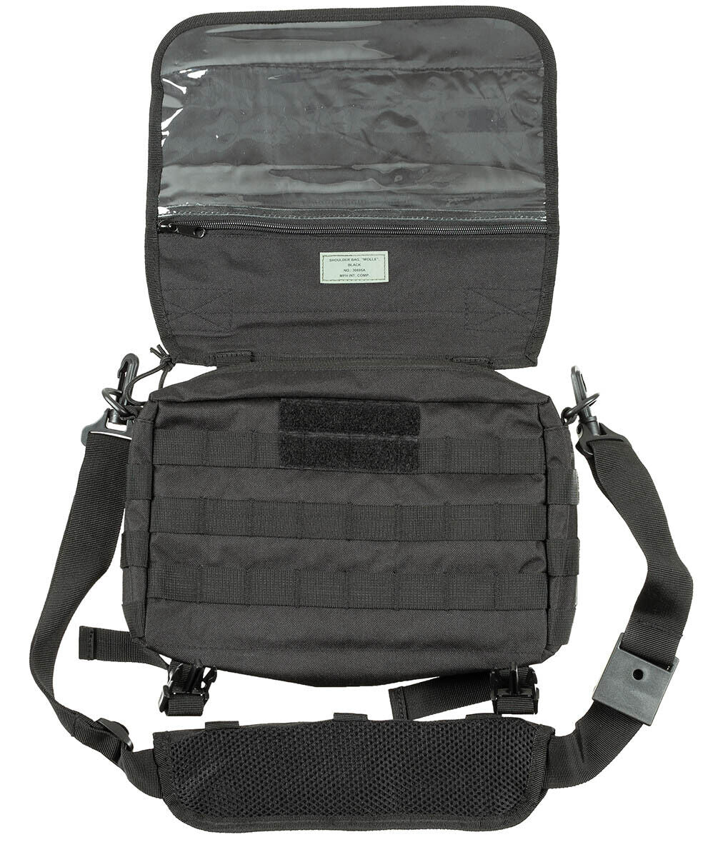 MFH Shoulder Bag MOLLE Black