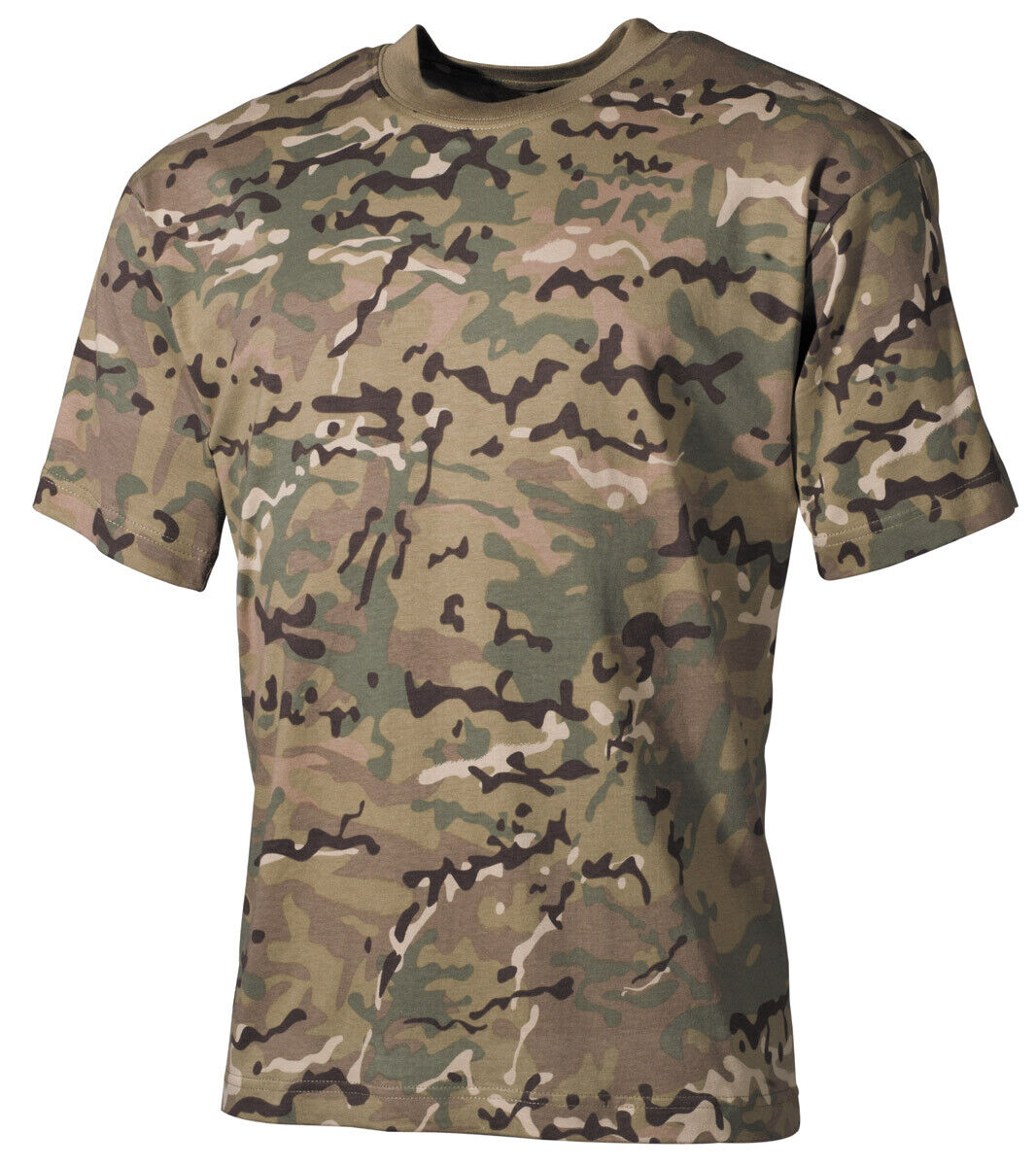 Classic Army Kids T-Shirt US Style Basic Operational Camo Short Sleeved Cotton