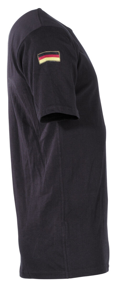 Bundeswehr Army Undershirt Tropical Black Loop Panels German Flag