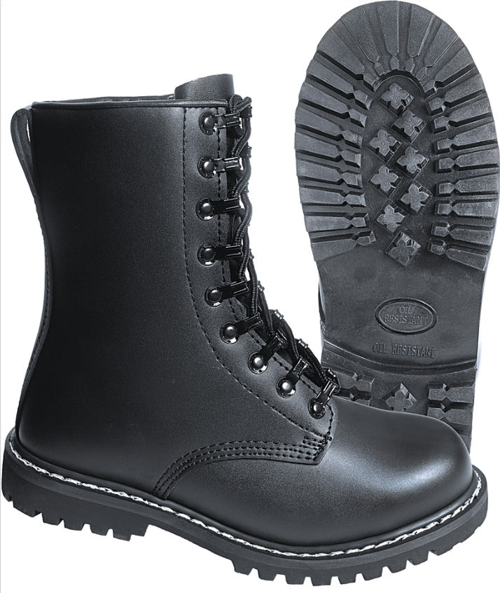 Brandit Military Army Para Boots Outdoor Camping Hiking Shoes Black
