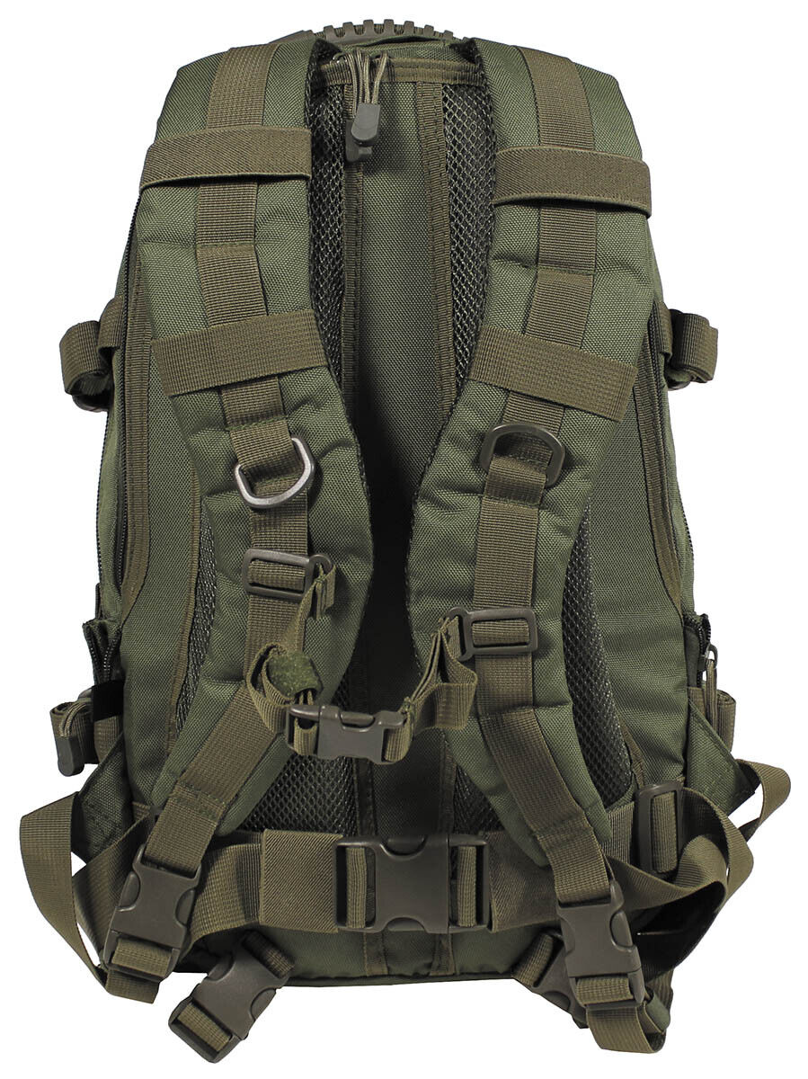Outdoor Hiking Adjustable Backpack Military Army Backpack Aktion 30L OD Green