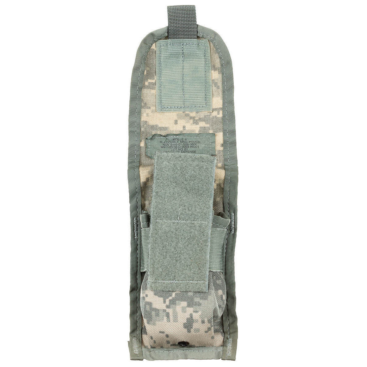 Original US Army Military Mag Pouch M4 AT-Digital Molle II ca.20x7.5x5cm Used