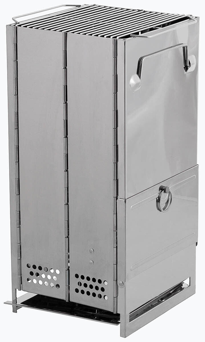 Fox Outdoor Rocket Stove with Grate Foldable Large