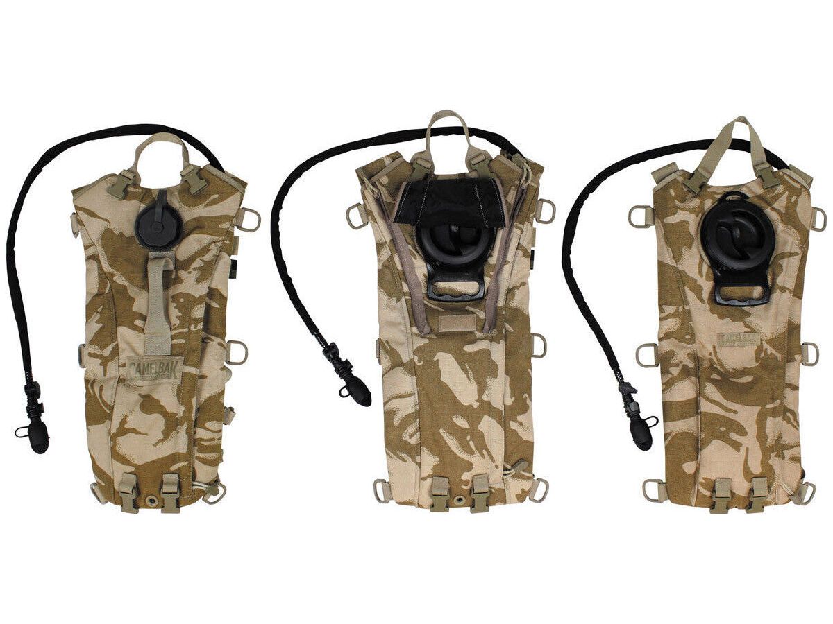 GB Original Military Army Hydration System CAMELBAK DPM Desert New