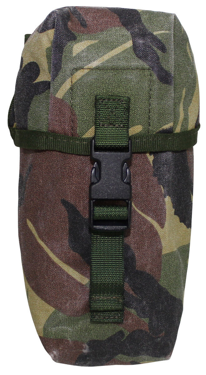 Original Dutch Army Utility Pouch MOLLE Small Camo – Used