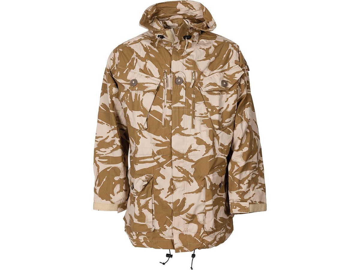 Original British Army Military Jacket Smock DPM Desert Camo Windproof New