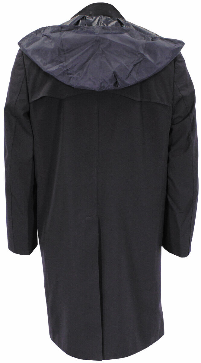 Original Italian Uniform Navy Military Army Long Coat Jacket Dark Blue