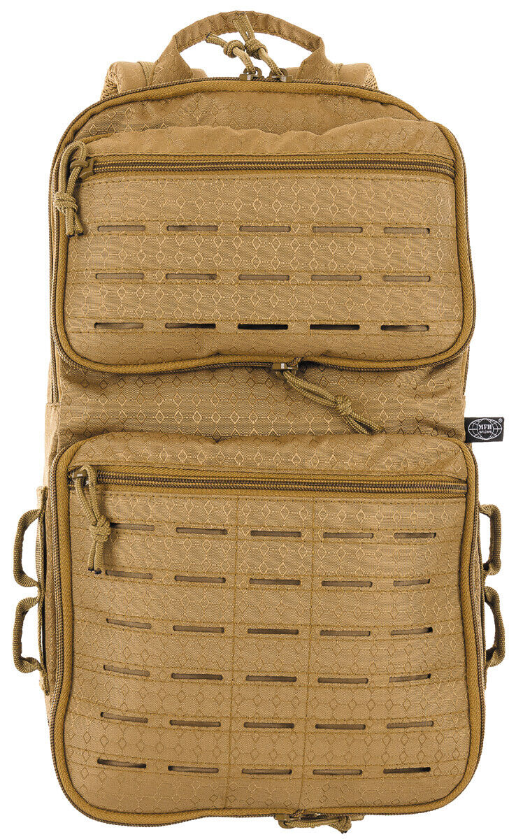 Outdoor Hiking Adjustable Backpack Military Army Compress 7-15L Coyote Tan