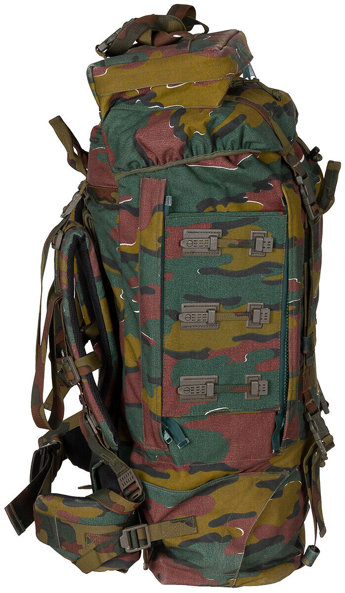 Original Belgian Army Backpack 120L Camo – Used