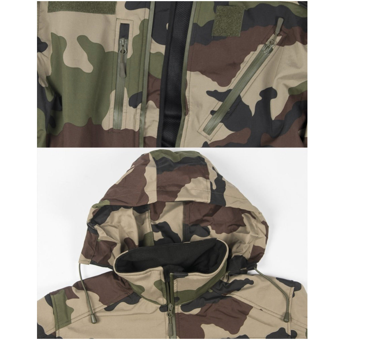 Mil-Tec Scu 14 Camo Softshell Jacket CCE