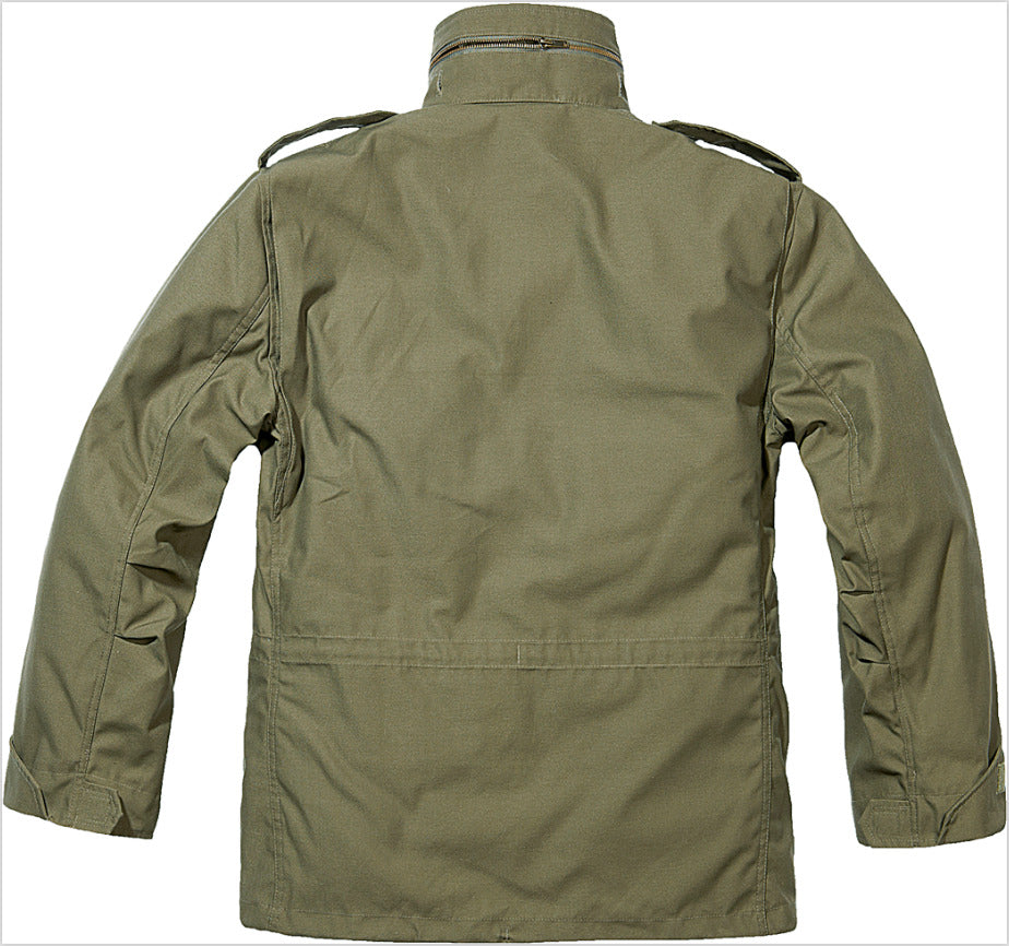 Brandit Jacket Parka Man Winter Military Camo Field Army M-65 Olive