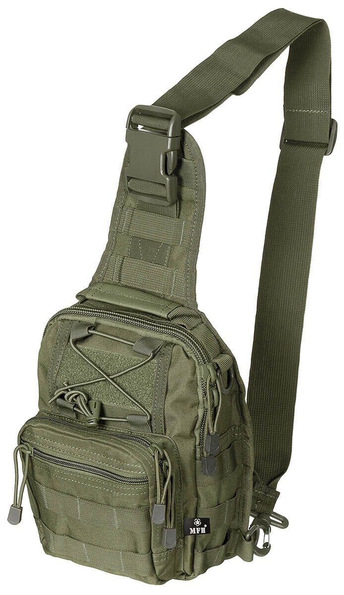 MFH Shoulder Bag MOLLE Green