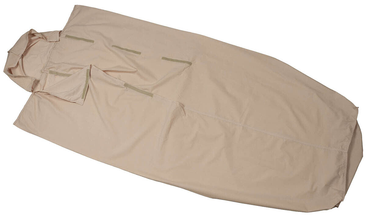 Original British Army Sleeping Bag Liner Khaki – Used