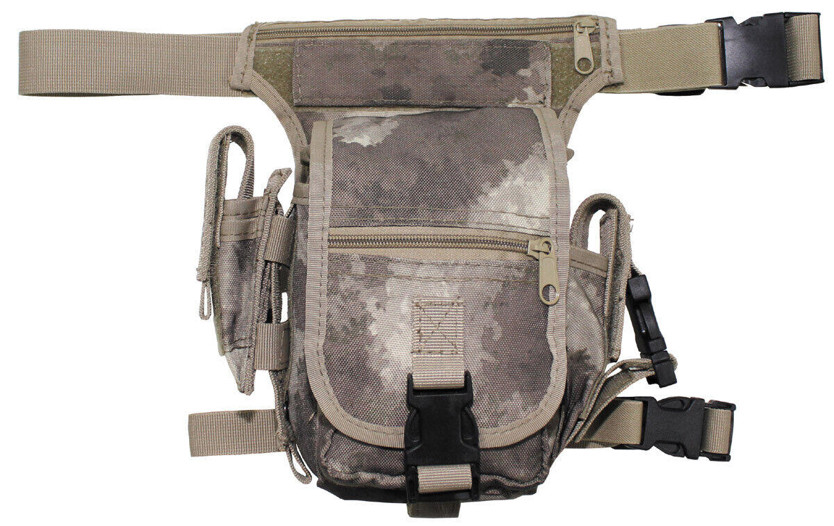 HDT Camo Hip Bag Leg & Belt Fixation Adjustable Straps Multi-Use Attachment