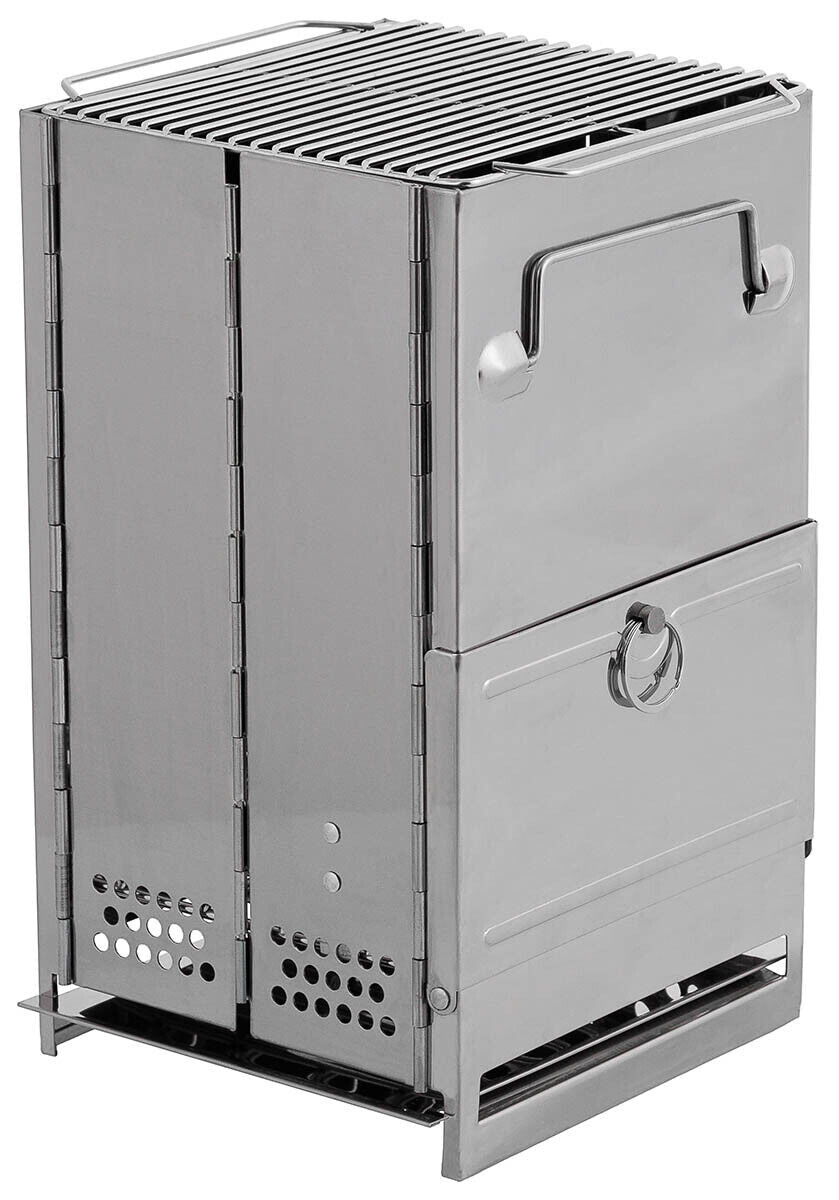 Fox Outdoor Rocket Stove with Grate Foldable Medium