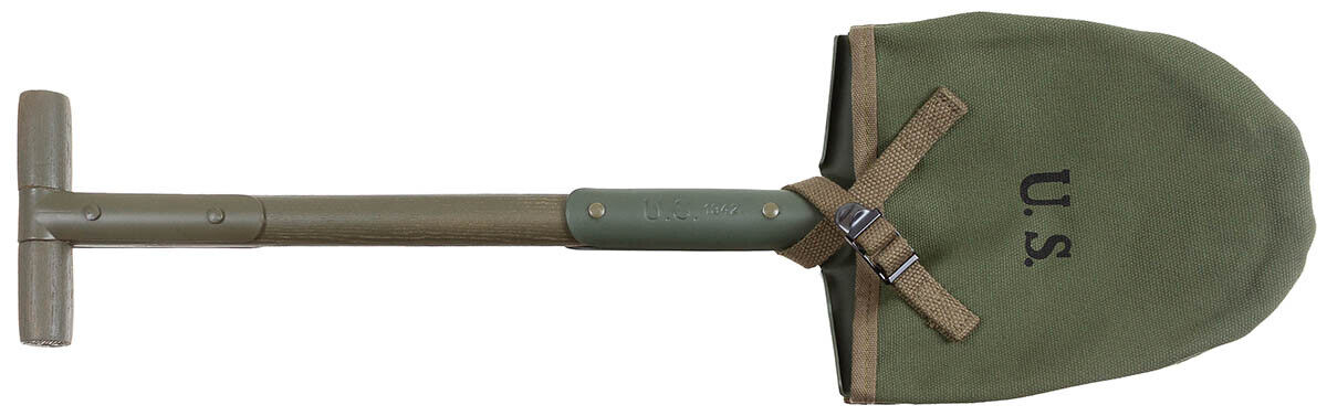 US Army T-Spade M10 OD Green With Canvas Case
