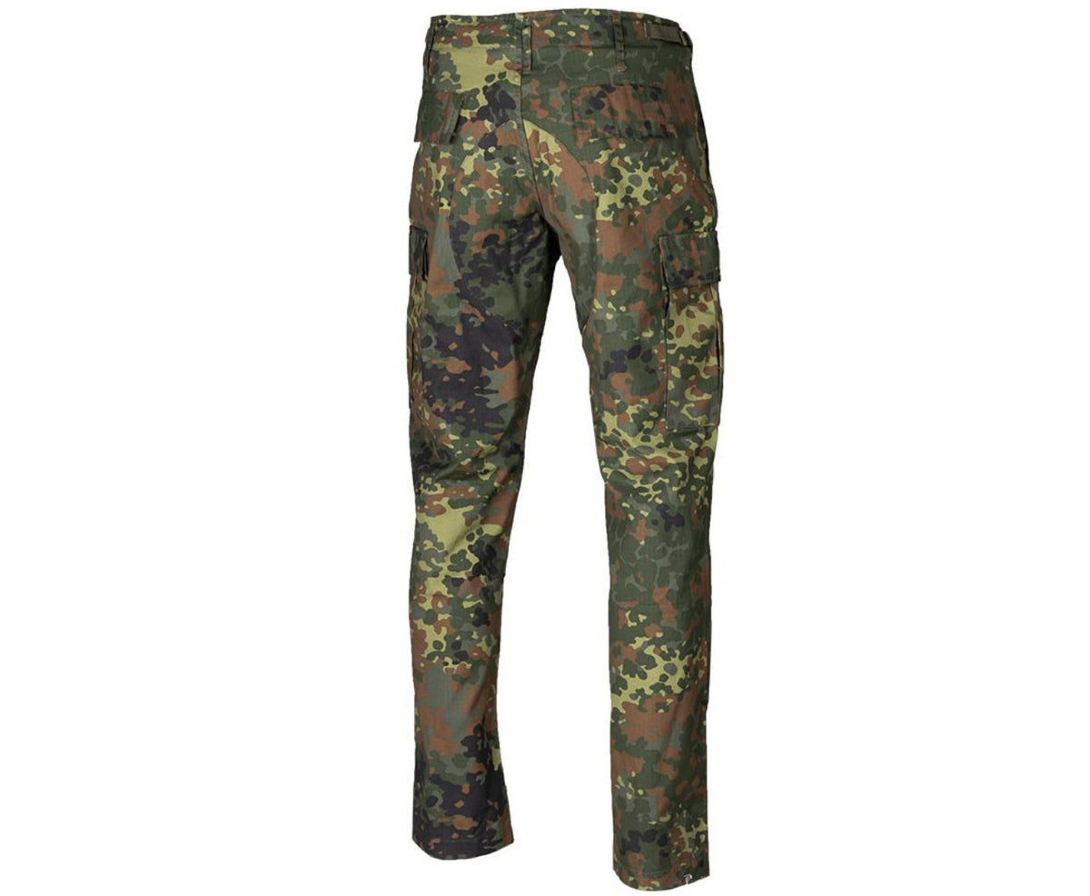 Mil-Tec US BDU Ripstop Field Pants Slim Fit Flecktarn