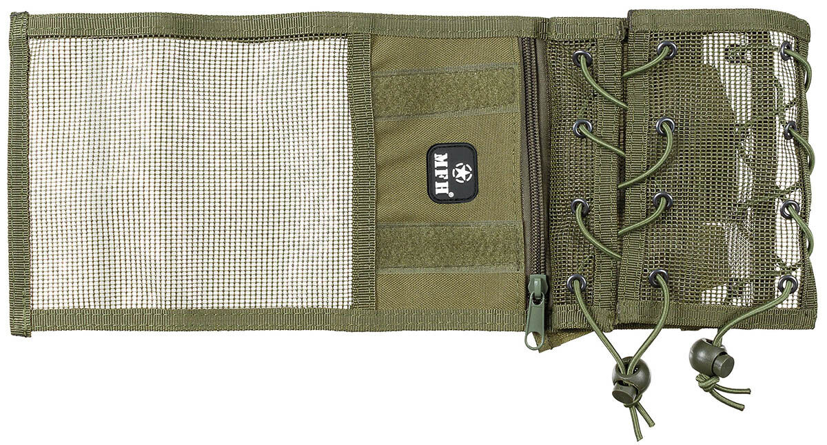 Military Equipment Combat Army Arm Bag OD Green Money And Map Pocket