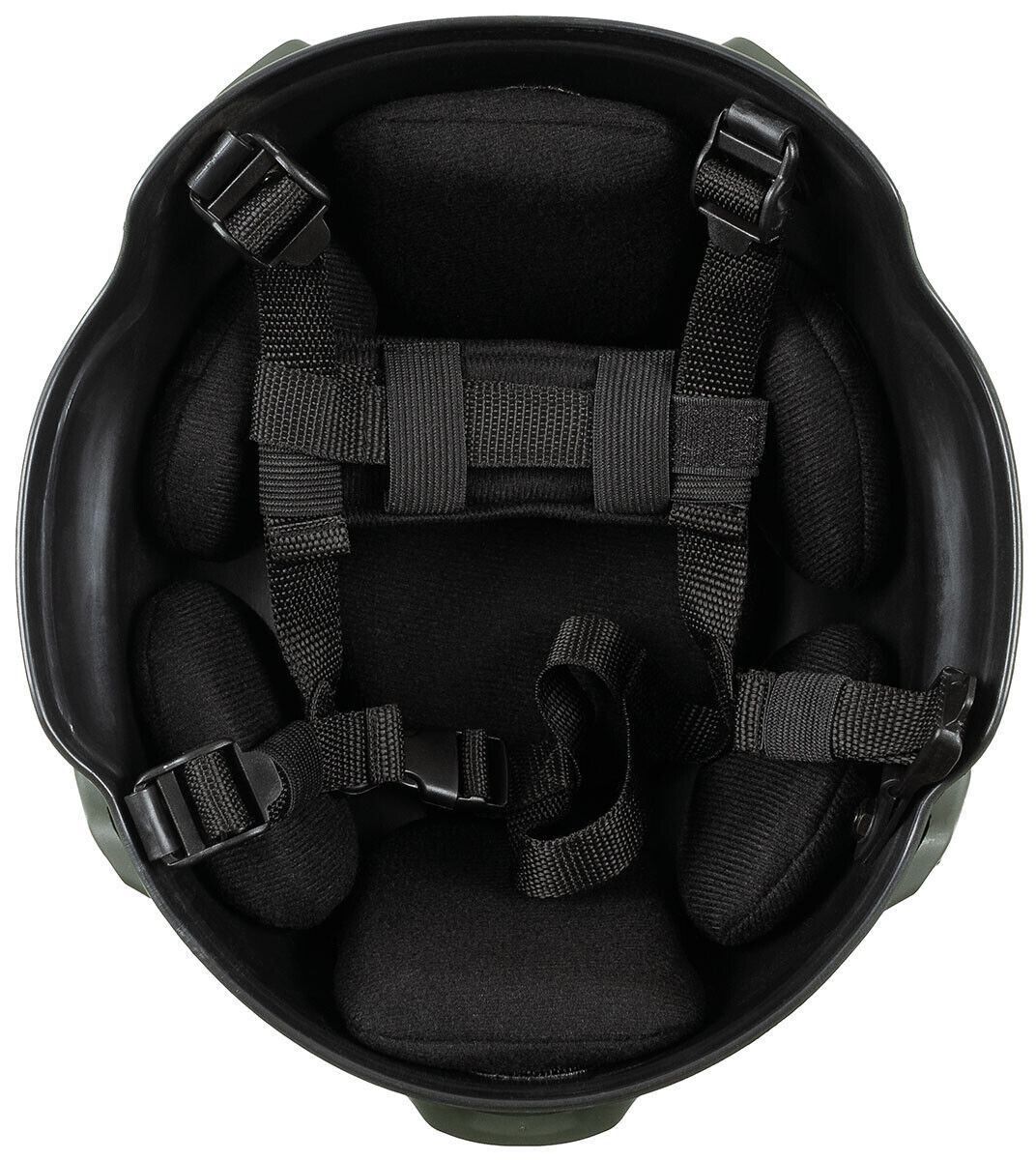 MFH US Helmet Mich 2002 Rails Green
