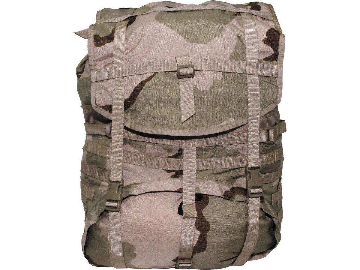 US Original Military Army Backpack Molle II light 3 Desert New