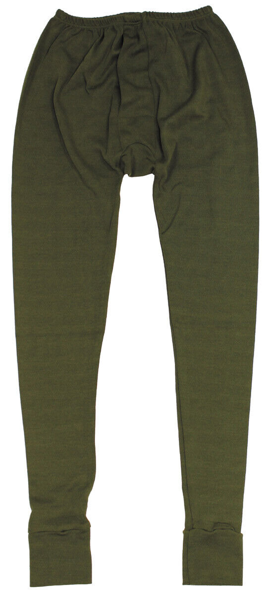 Original British Army Under Pants Green Long Afv – Like New