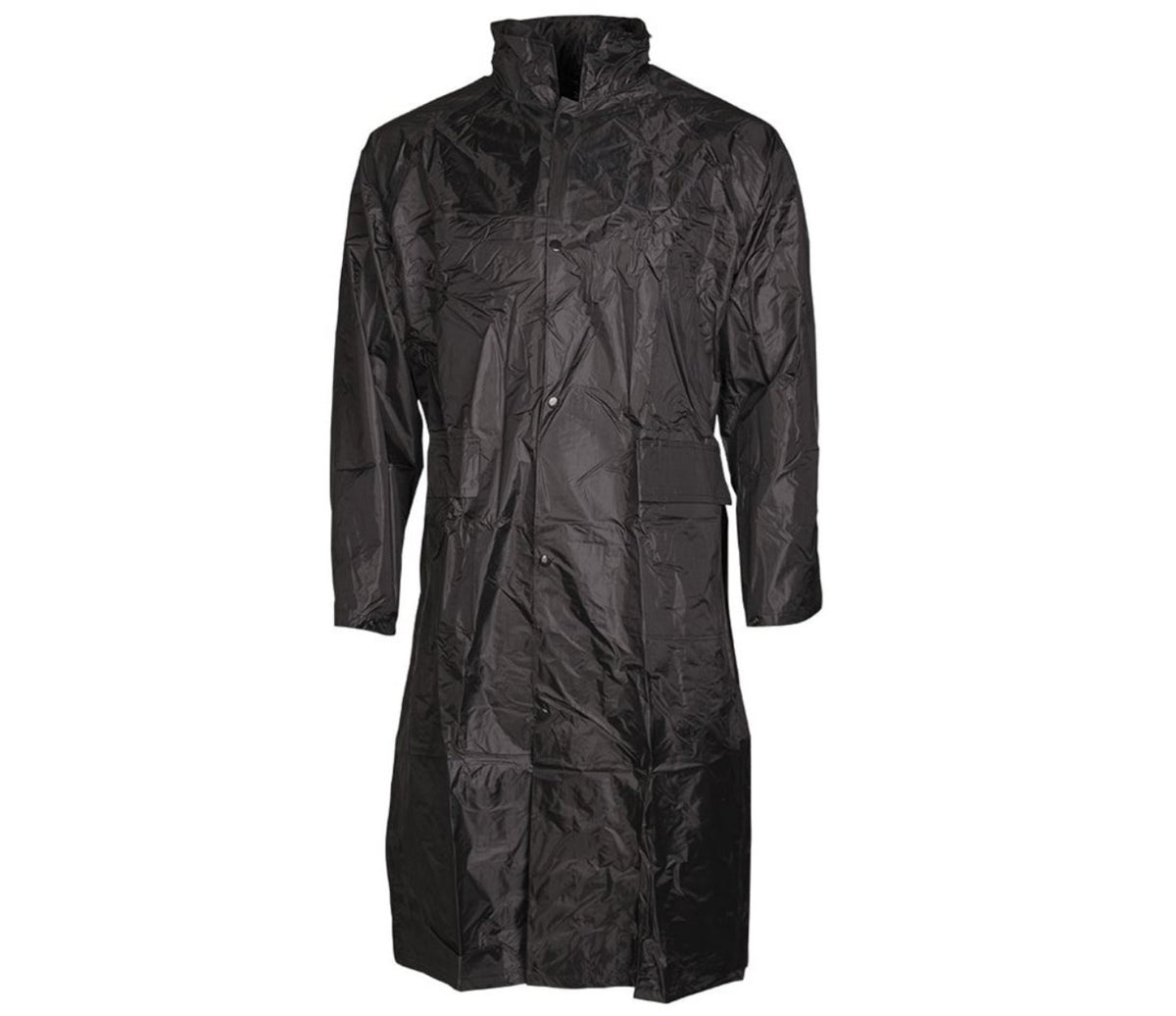 Mil-Tec Wet Weather Coat Black