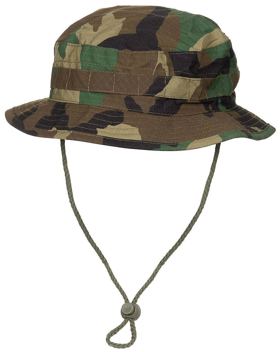MFH GB Army SF Boonie Bush Hat Ripstop Woodland