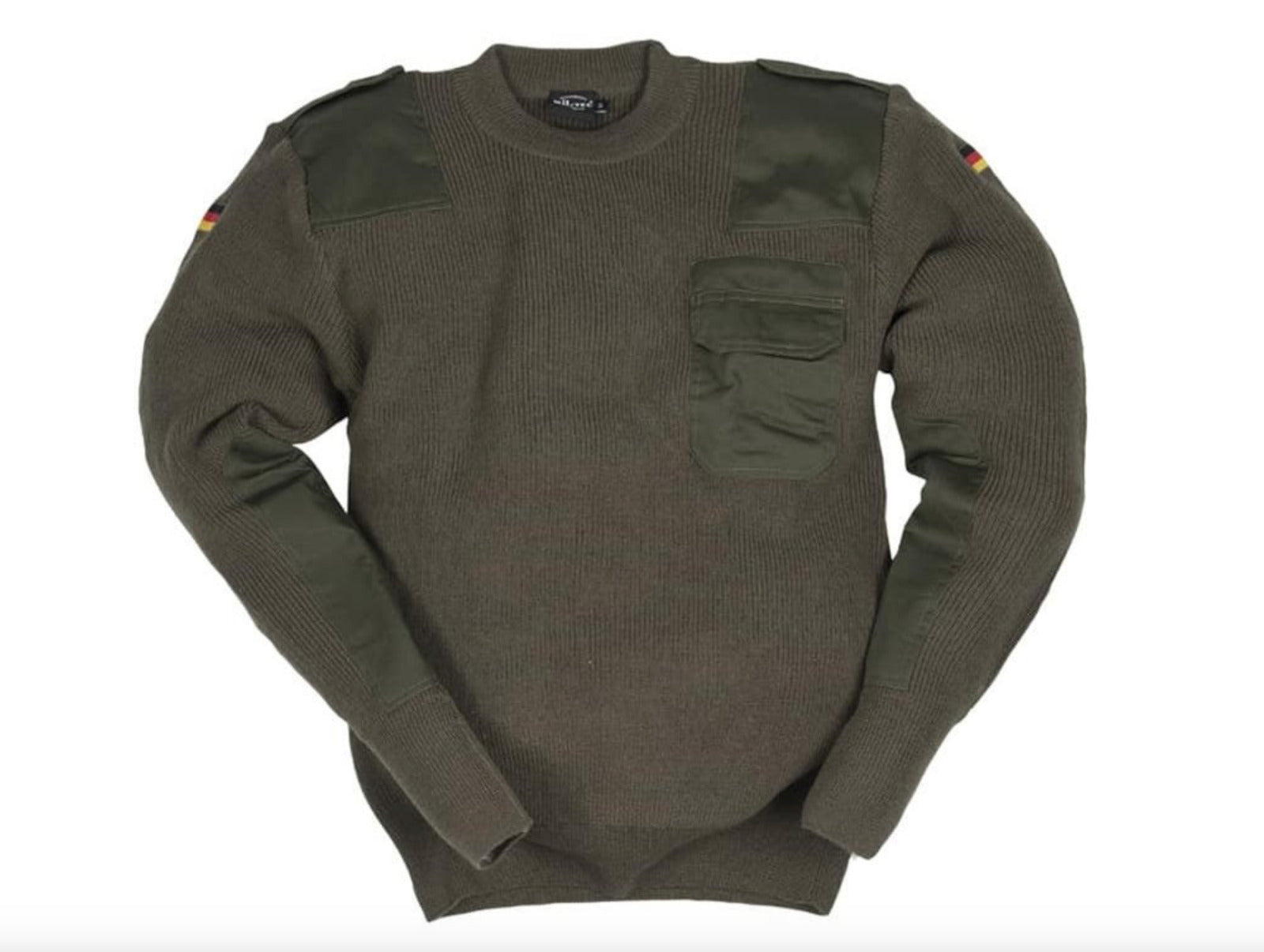 Mil-Tec German Sweater 80/wool 20/acrylic Olive