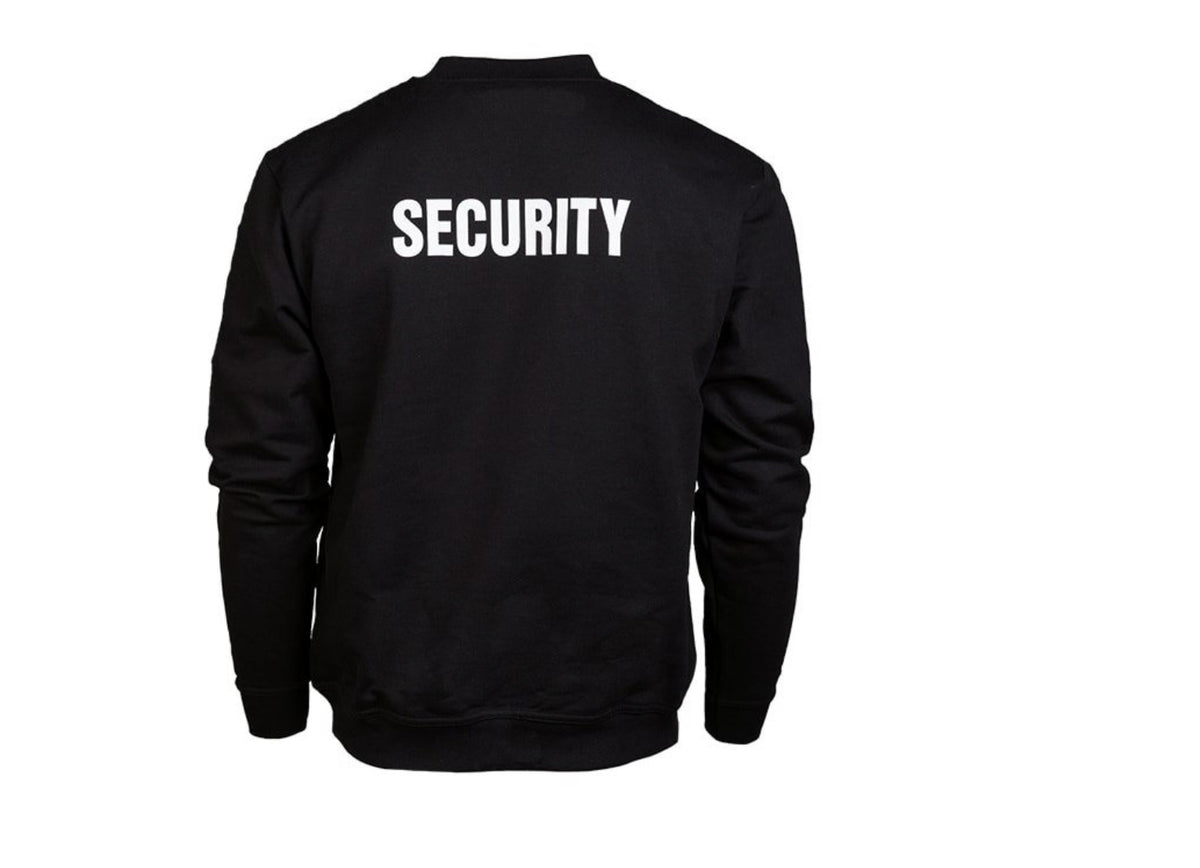 Mil-Tec Security Sweatshirt Black