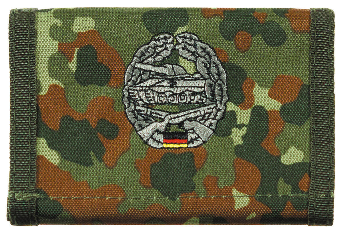 Bundeswehr German Army BW Wallet BW Camo Panzergrenadiere