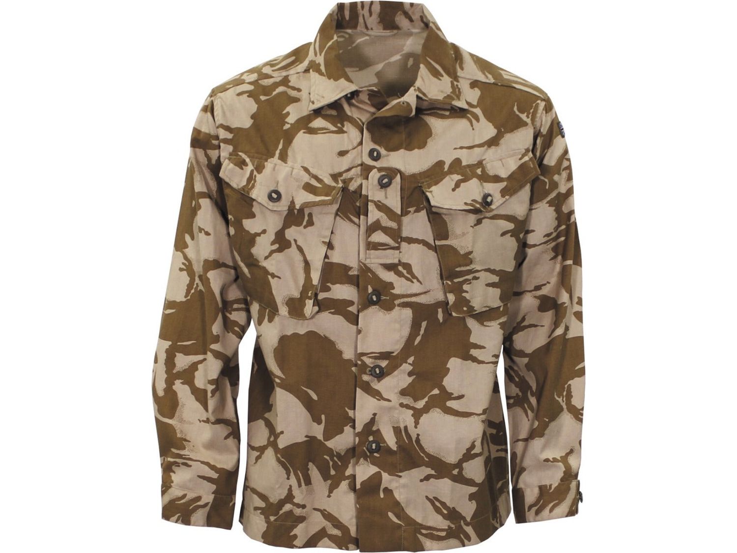 Original British Army Military Combat Desert Field Jacket Shirt Lightweight NEW