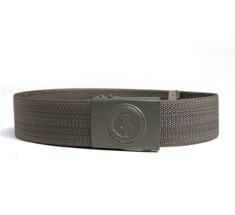 Original East German Army Belt Grey – Used