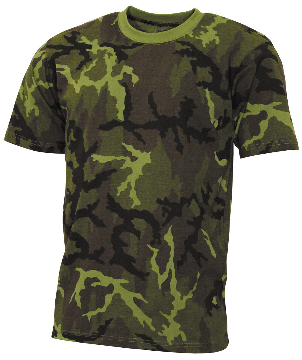 Classic Army Kids T-Shirt US Style Basic M 95 CZ Camo 100% Cotton