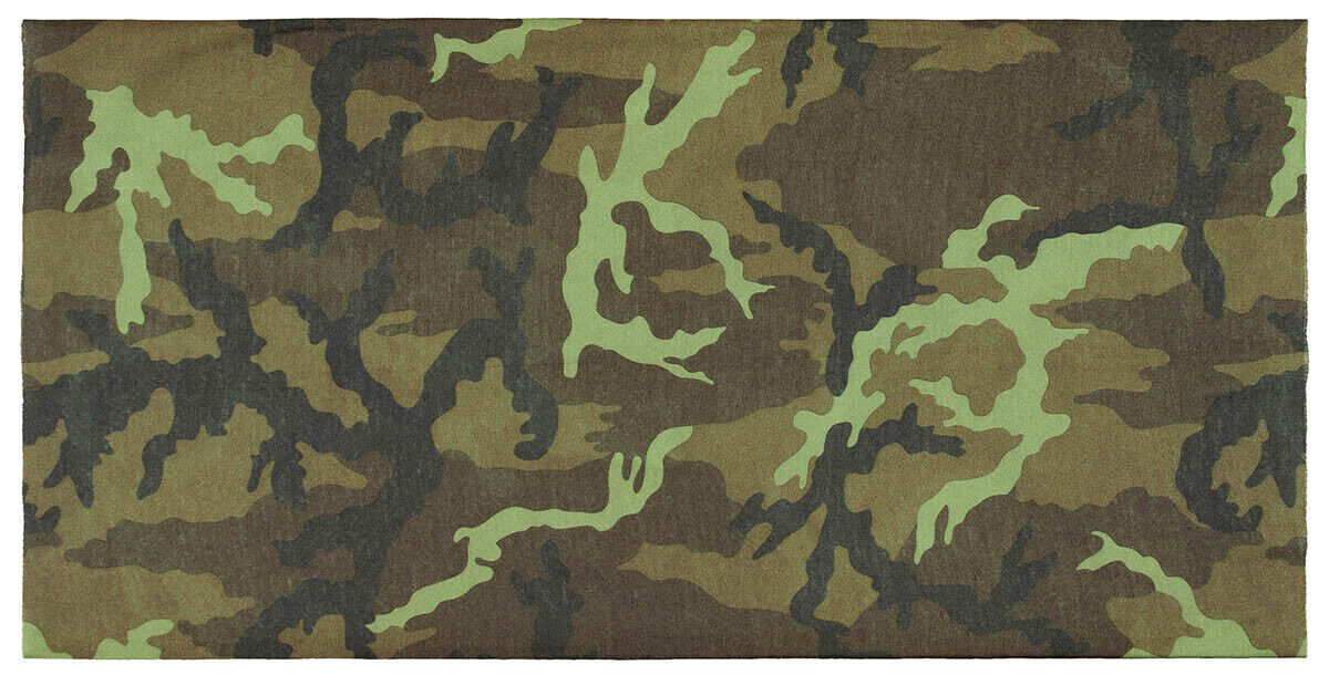Army Fleece Neck Gaiter One-Size-Fits-All 100% Polyester M 95 CZ camo