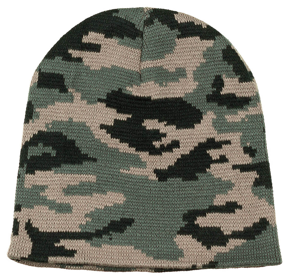 Winter Watch Cap Thick Knitted Beanie Warm Outdoor Military Army Woodland Fine