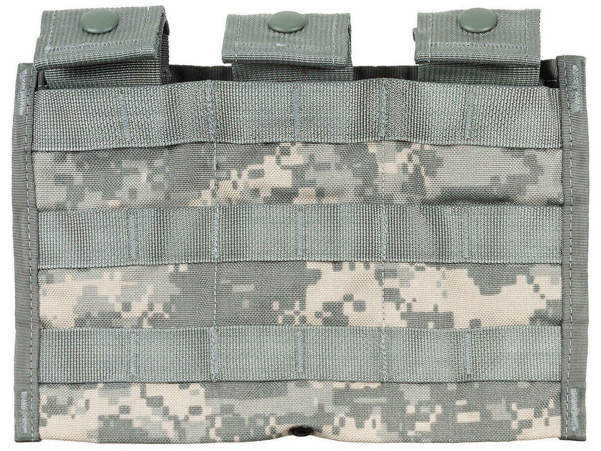 Original US Army Mag Pouch M4 MOLLE Triple AT-Digital – Like New