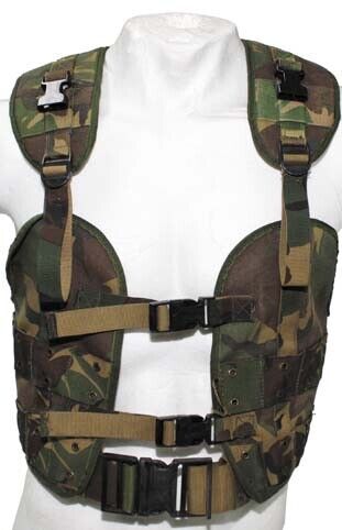 Original Dutch Army Vest Tactical Camo Tactical Load – Like New