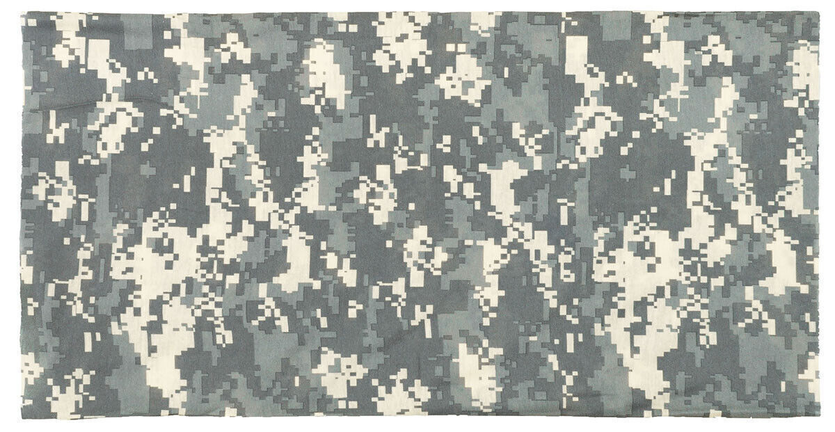 Army Fleece Neck Gaiter One-Size-Fits-All 100% Polyester AT-digital Camo