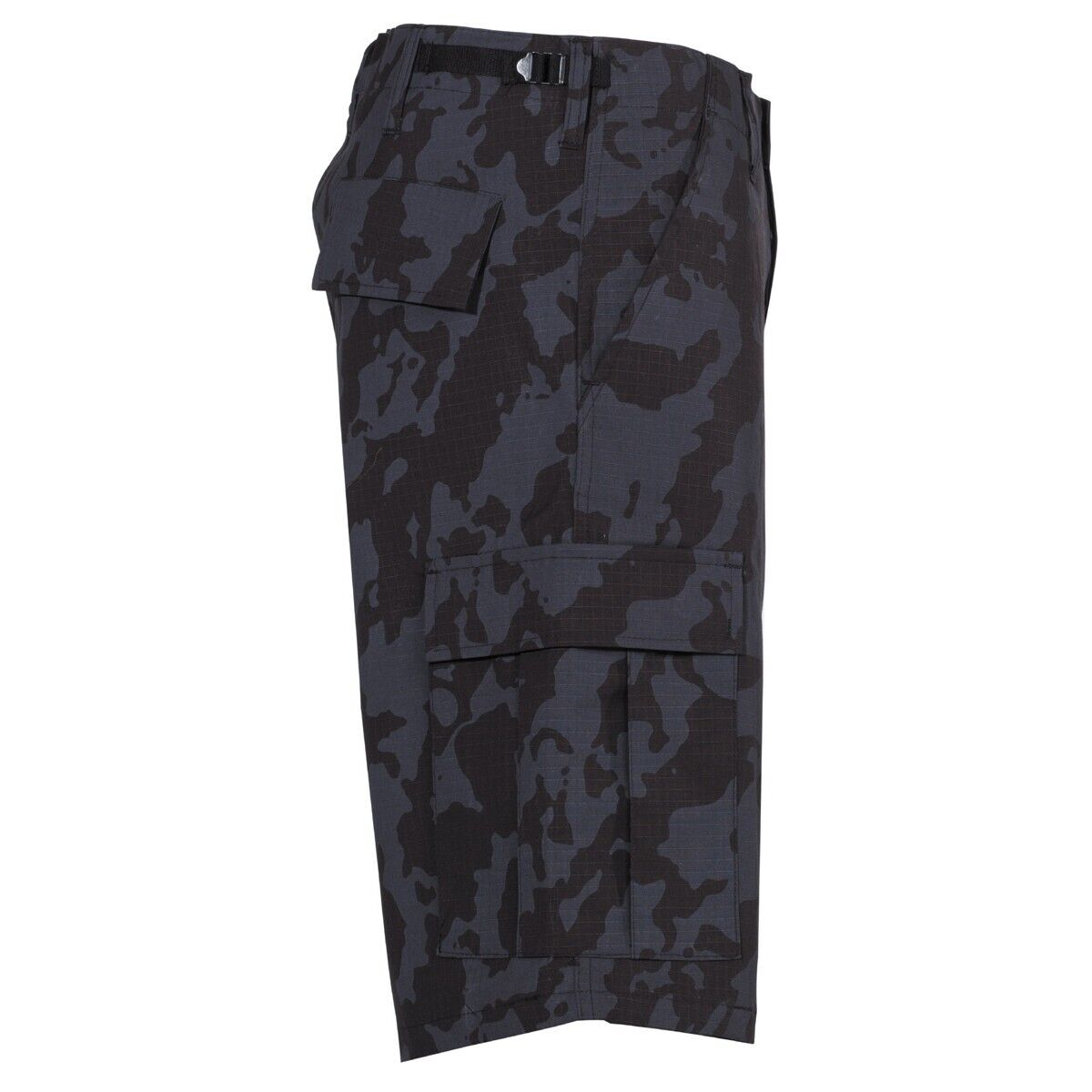 US Shorts Bermuda Men's Military Army BDU Leg Pockets Night Camo