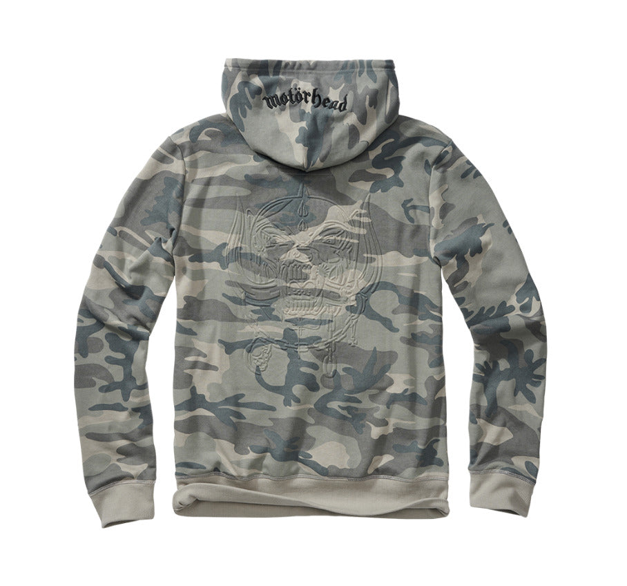 Brandit Motherhead Sweat Hoody Sweater Pullover Grey Camo