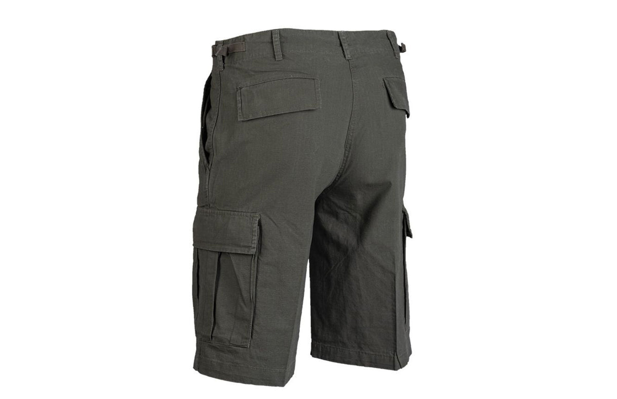 Mil-Tec US Prewash Ripstop Cotton Bermuda Olive