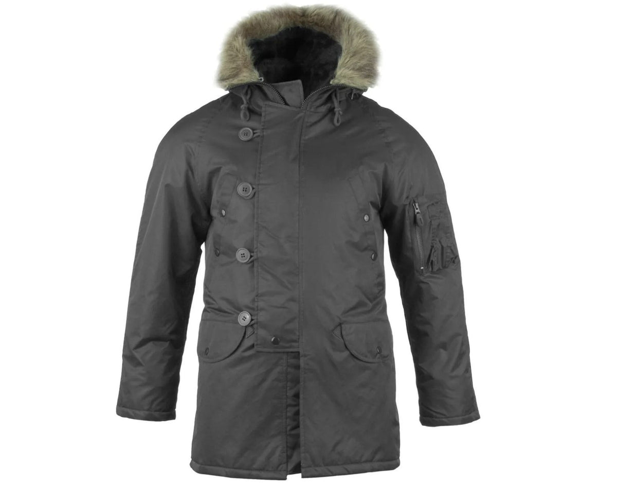 Mil-Tec US N3B Parka Black