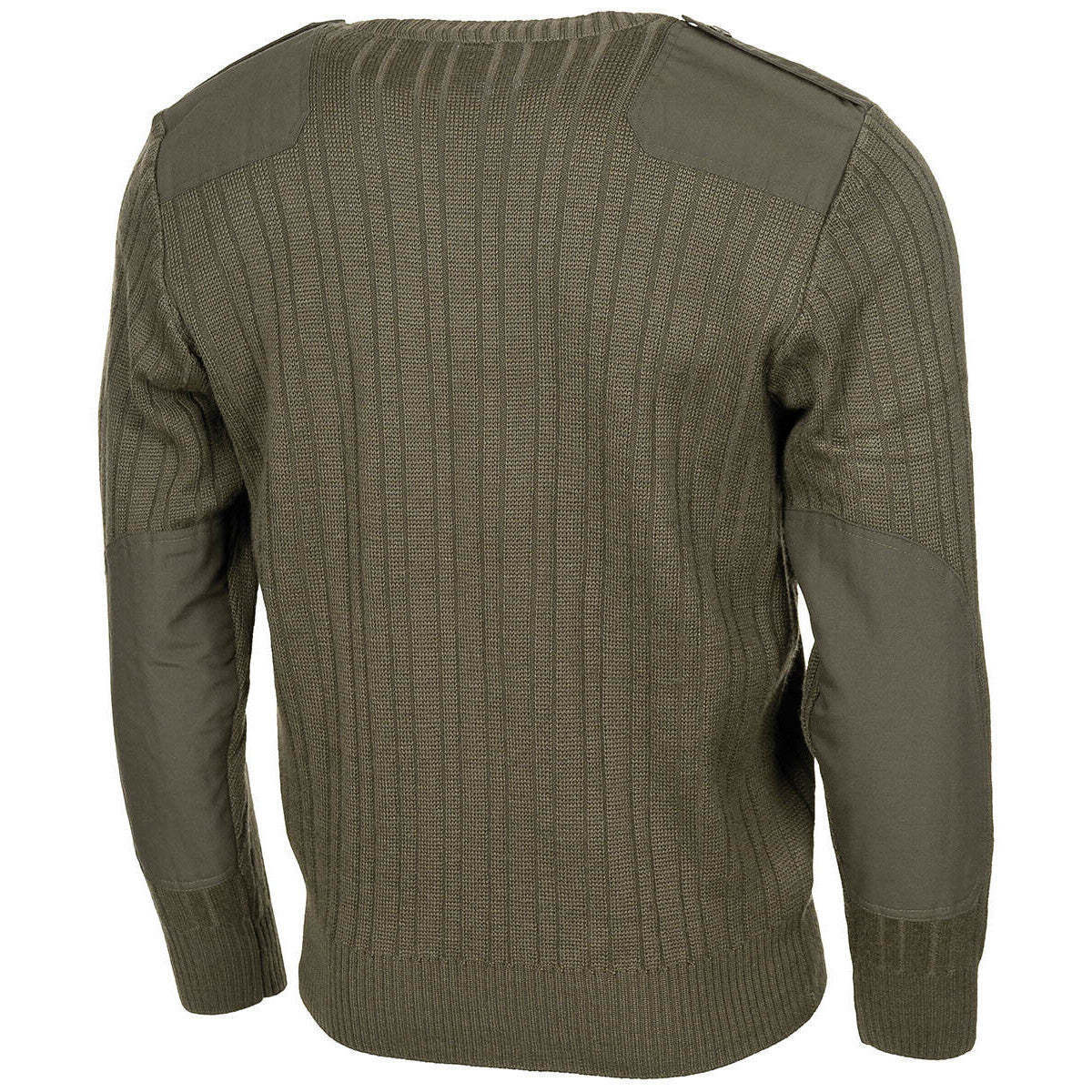 Original CZ Army Military Pullover M 97 V-neck OD green 50% Wool 50% Acrylic New