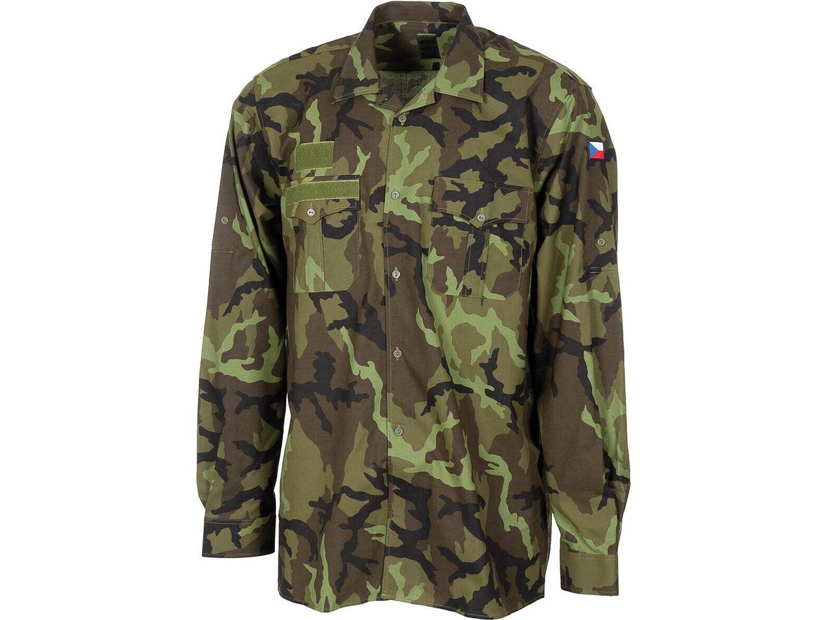 Original CZ Military Army Shirt Long Sleeves M 95 CZ Camo New