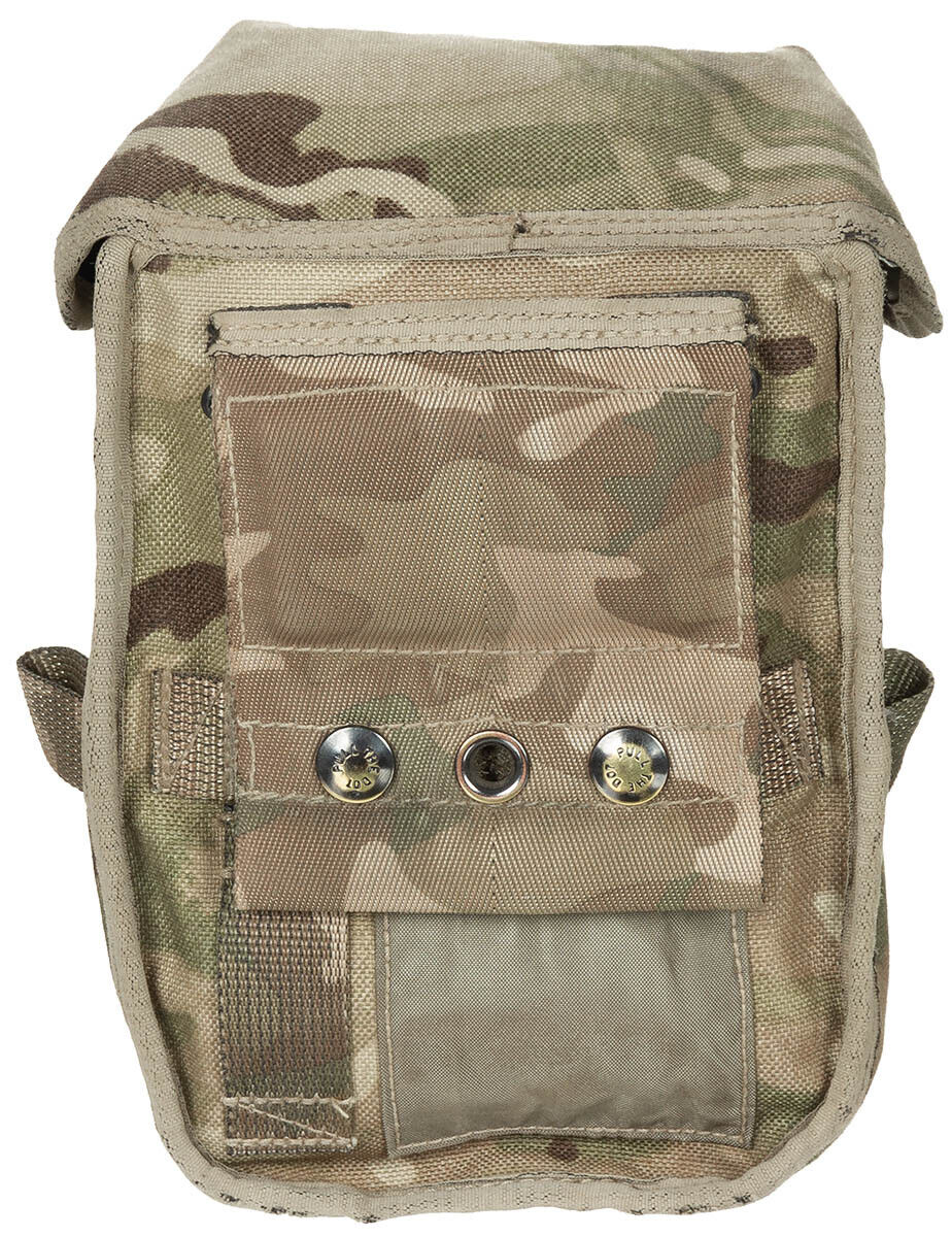 Original British Army Water Canteen Pouch Camo MTP – Used