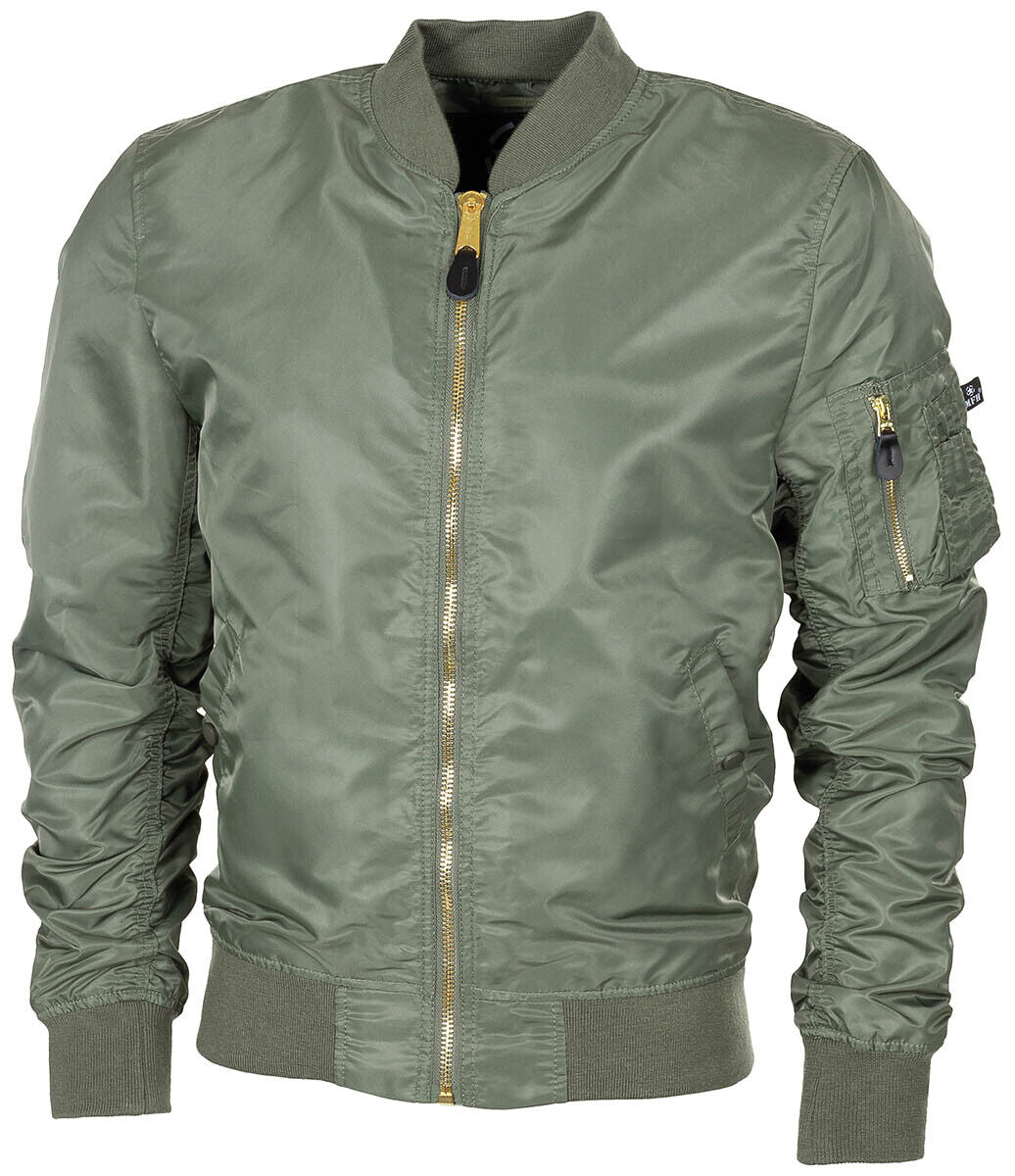 MFH US Airforce Jacket MA1 Green