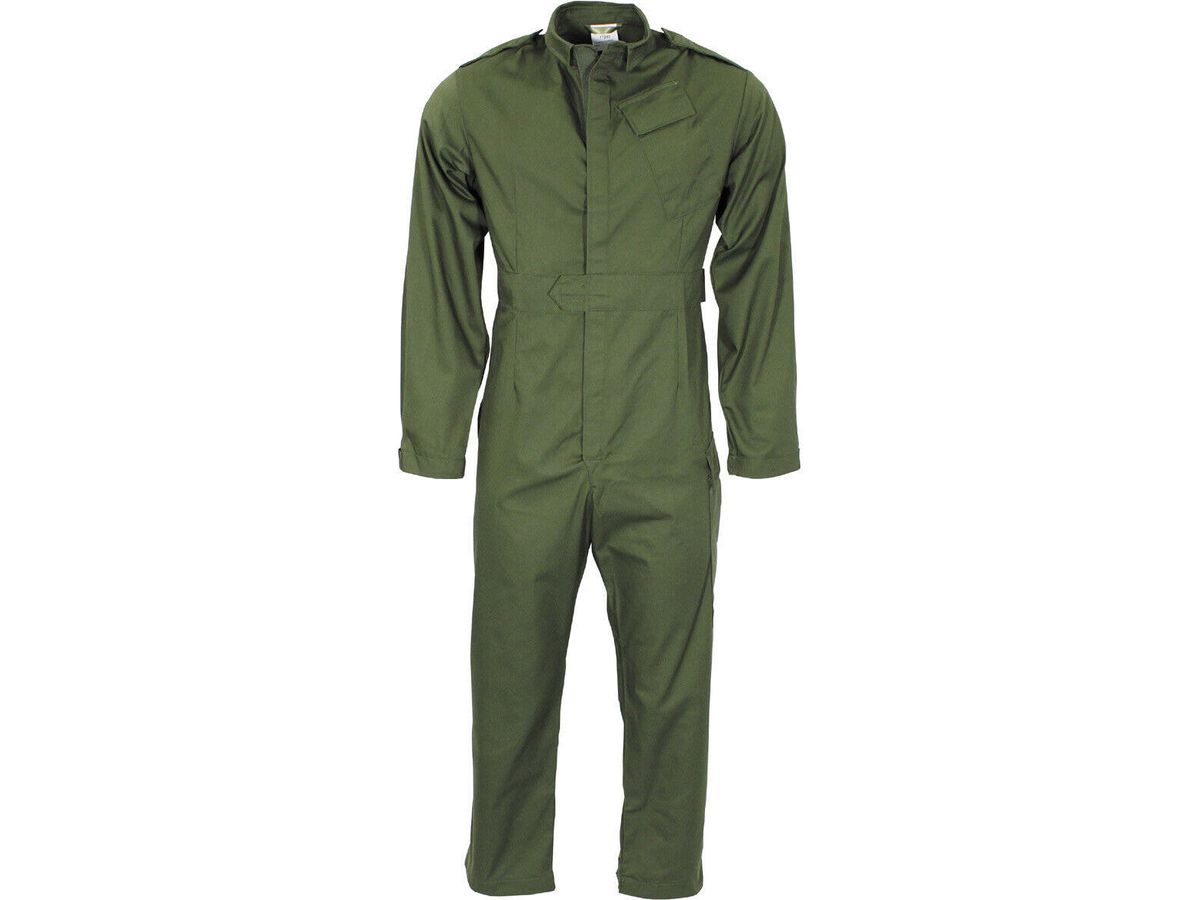 Original British Army Military Mechanics Lightweight Coverall OD Green New