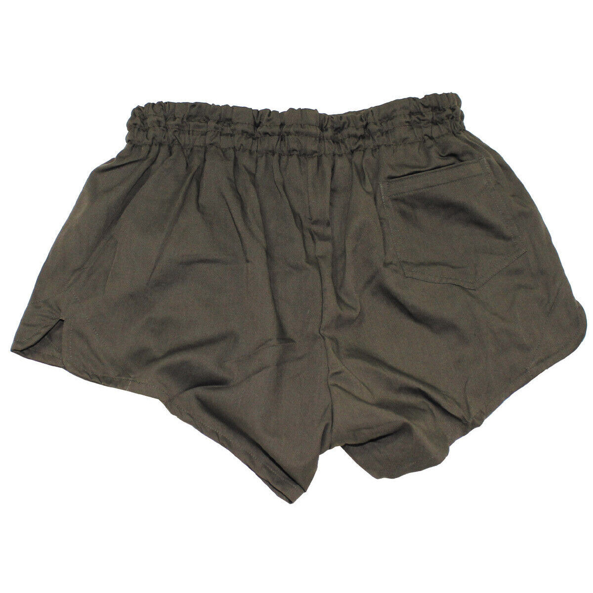 Original Austrian Military Sports Shorts With Inner Shorts OD Green New